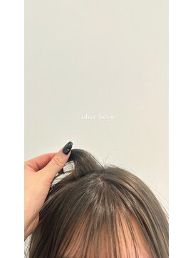 ビューバイネオリーブ 用賀店(Beau'r by neolive) 黒髪ボブルフネビージュ小顔ワンレン《用賀》