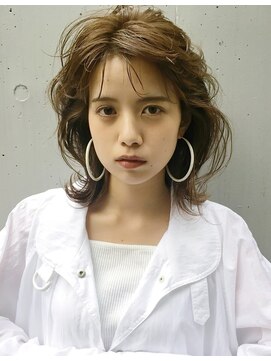 キイ ギンザ(k.e.y GINZA) かきあげレイヤースタイル