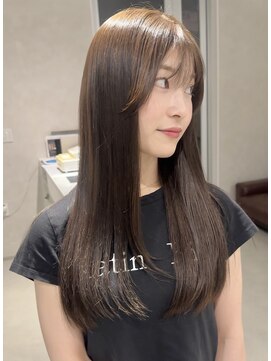 トラップヘアー 髪質改善オージュアカラー