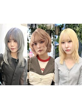 【ブリーチ＝ダメージ】の概念を変えるブリーチカラー特化サロン◎憧れカラーはwakuにお任せ☆【ブリーチ】