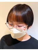 大人ショートボブ