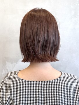 エリマバイフィフス 調布(elima by fifth) 調布白髪染めレイヤーボブウルフショートカットアッシュベージュ