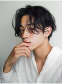 泉駅/縮毛矯正/MEN'S/ニュアンスパーマ/センターパート/学割U24