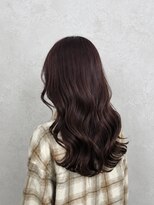 アン(Hair make un) ワンカラー/ラベンダーピンク