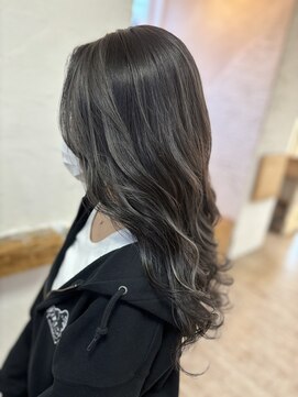 ヘアーチェリーコーク ランプ(HAIR CHERRY COKE Lamp) ◯大人かわいいハイライトカラー