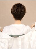 ショートカット/ハンサムショート/顔周り/レイヤーカット/梅田