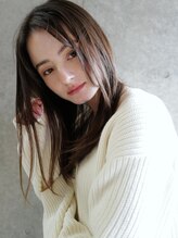 セシルヘアー 北24条店 札幌(Cecil hair) 艶髪ストレート/ミディアムスタイル/ナチュラル/顔周りカット