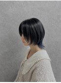 ショートウルフ/ウルフ/新潟駅/新潟駅南/インナーカラー