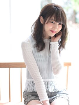 ビーワールド(B WORLD) ナチュラル可愛い愛されロング【 藤枝/髪質改善/カラー】