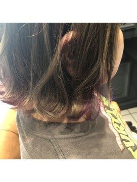 エモーション ヘアーメイク インナーカラー