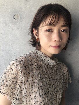 アピッシュ アオヤマ(apish AOYAMA) ゆるフワ動く簡単アレンジ【ボブパーマ】