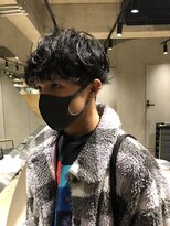 ビビト(bibito)&nbsp;bibito メンズマッシュ　ナチュラルパーマ　ニュアンス