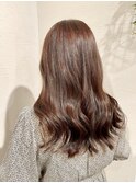 ローグ金町美容室【殿岡　貴子】ロングアッシュトーンダウン