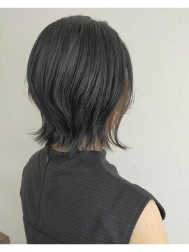 ソーコヘアー 海田店(So-ko hair) ウルフレイヤー×シルバーインナーカラー