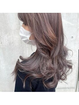 エストアール フクオカ 福岡博多店(est-r. Fukuoka) 上品ハイライト×ロング