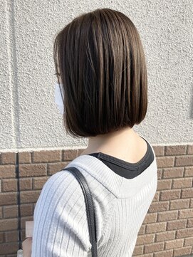 ヘアースイッチ(HAIR SWITCH) 【アッシュブラウン/ワンレンボブ】