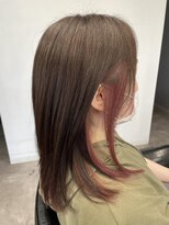 シェル 吉祥寺(shell)&nbsp;イヤリングカラー_ピンク_ロングレイヤー