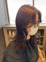 トッカ 河原町店(tocca)&nbsp;～顔まわりカット×ラベンダーカラー～