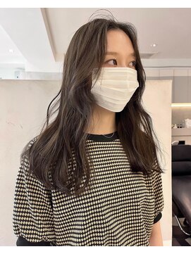 ガリカ 横浜(Gallica) 大人可愛いサイドバング ゆるふわロング エアリーバング