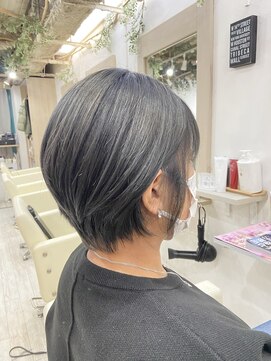 ヘアースタジオ ゼン(hair studio Zen) ショート　グレー