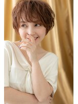 カバーヘア ブリス 大宮西口(COVER HAIR bliss)&nbsp;フレンチガーリーミニボブくせ毛ショートTb2大宮20代30代40代!