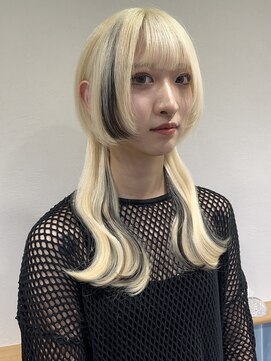 ハチ(HACHI) デザインもエクステで！ロングウルフスタイル