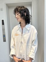 カサネ(casane)&nbsp;ウルフ／ウルフパーマ／前髪パーマ／レイヤーカット