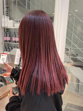 ガリカ シーム(Gallica/SEAM) 【川辺晴加】暖色系カラー/チェリーレッド/ワインレッド