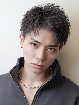 ゼロ 渋谷(XeRo) 爽やかツーブロック【ナチュラルアップバングショート】