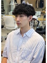 ディータ(Dita)&nbsp;無造作波巻きスパイラルマッシュin大宮メンズカットパーマ美容室