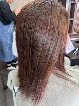 ビューティアンドスパ ガガ(GAGA) 6髪質改善酸熱トリートメント×カラー 施術例 藤枝美容室