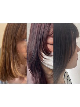 前髪1mmも妥協しない！顔立ち、髪質など見極め一人一人に合わせた顔周りの『似合わせカット』が好評◎