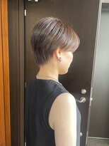 トワ(toi)&nbsp;ハンサムショート/センターパート/ショート/ハイトーンショート
