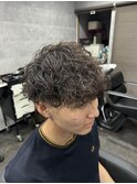 滋賀/南草津/メンズ美容室/波巻きツイストスパイラルパーマ