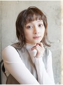 スウィングショート×オレンジブラウン