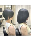小顔ショート　30代40代50代　大阪ショート