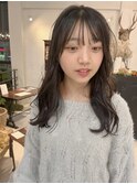 黒髪ロングもレイヤーが大事