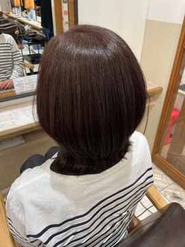 アース オーセンティック アクロスプラザ 与次郎店(EARTH Authentic) 手ぐしで簡単お手入れウルフカット！