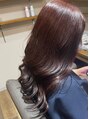 シー 東橋良店(She)&nbsp;艶重視。ヘアカラーを調合するのが好きです。