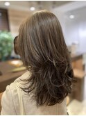 レイヤー、オリーブ、オリーブベージュ【PiNo井上】