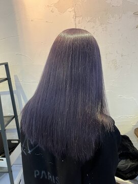 バトヘアー 渋谷本店(bat hair) パールバイオレット