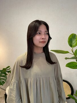 シアーベージュピンクベージュミルクティーベージュボブ