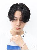 毛流れセンターパート