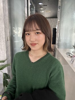 タイドヘアー 高槻店(TIDE HAIR)の写真/垢抜けた印象や抜け感が出るシルエットにこだわる。どこから見ても綺麗な似合わせカット・骨格補正が人気！