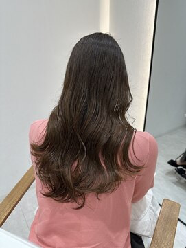 ジーナ 博多筑紫口(Zina) 透明感ヘーゼルベージュ×うる艶TOKIOトリートメント【福田れん