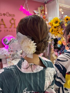 ハナココ 水戸店(hana Coco) ゆるふわアップ