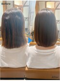髪質改善ストレート