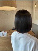 ツヤサラBOBの縮毛矯正