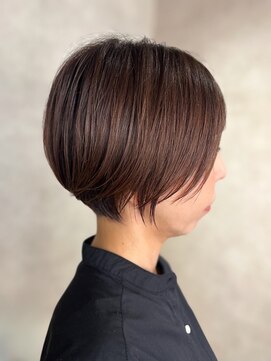 エンクス(enx) ミディアムヘア/暗めカラー/グランマッシュ/鶴ヶ峰MH93