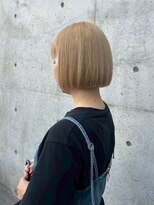 アミックス ヘアワークス 本店(AMIX hair works)&nbsp;明るめカラーが可愛いハイトーンボブ！